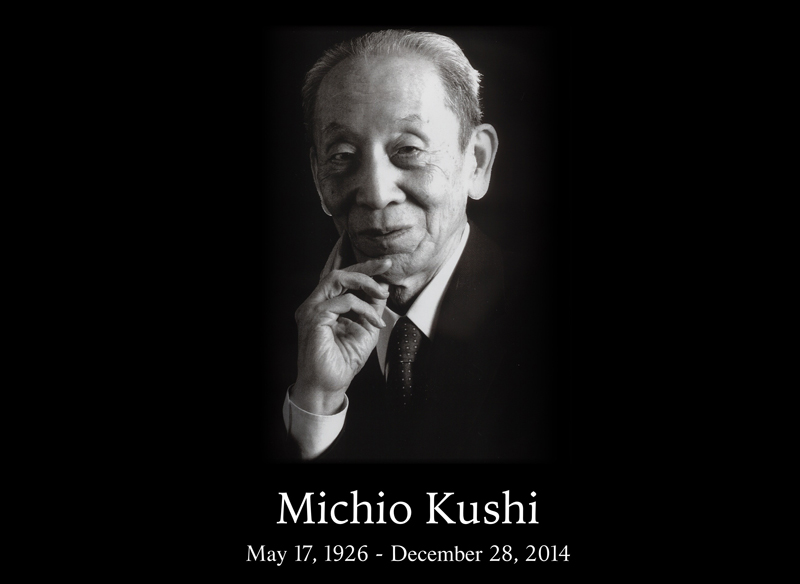 When did Michio Kushi die?